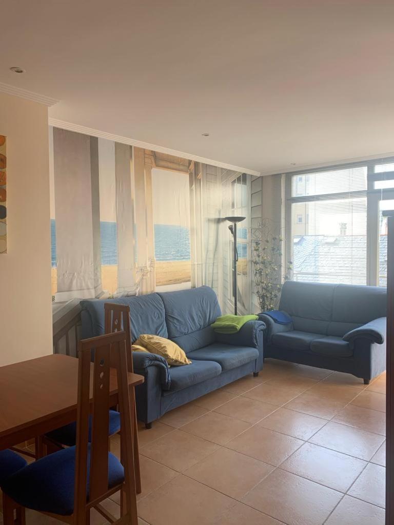 Ferienwohnung Enfoz Con Parking Y A La Orilla Del Mar Exterior foto